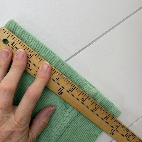 Billabong x The Salty Blonde CHILL OUT Corduroy WASHED GRASS PANTS WOMEN 26 - Picture 11 of 14